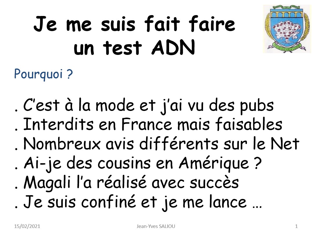 à venir